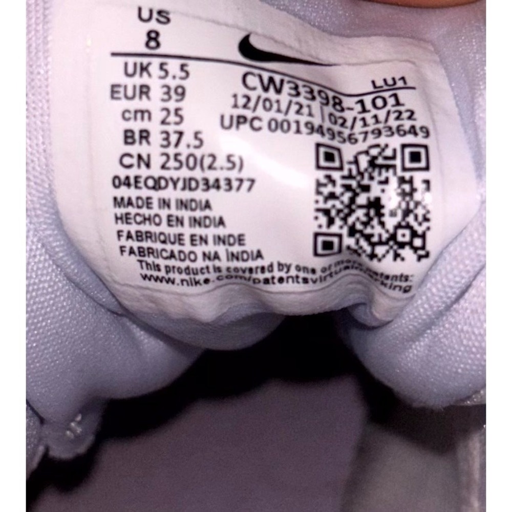 Nike Air Max Bella TR 4 CW3398-101 Women 8 Training Shoes White Athletic Sneaker - Picture 7 of 9